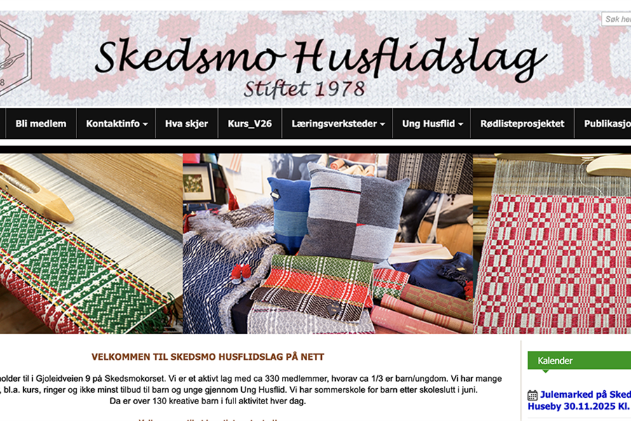 Kurspåmeldingen for våren 2026 er åpen